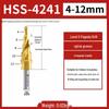 Tiangong Pagoda High-Hardness Universal Step Drill Bit Set for Stainless Steel