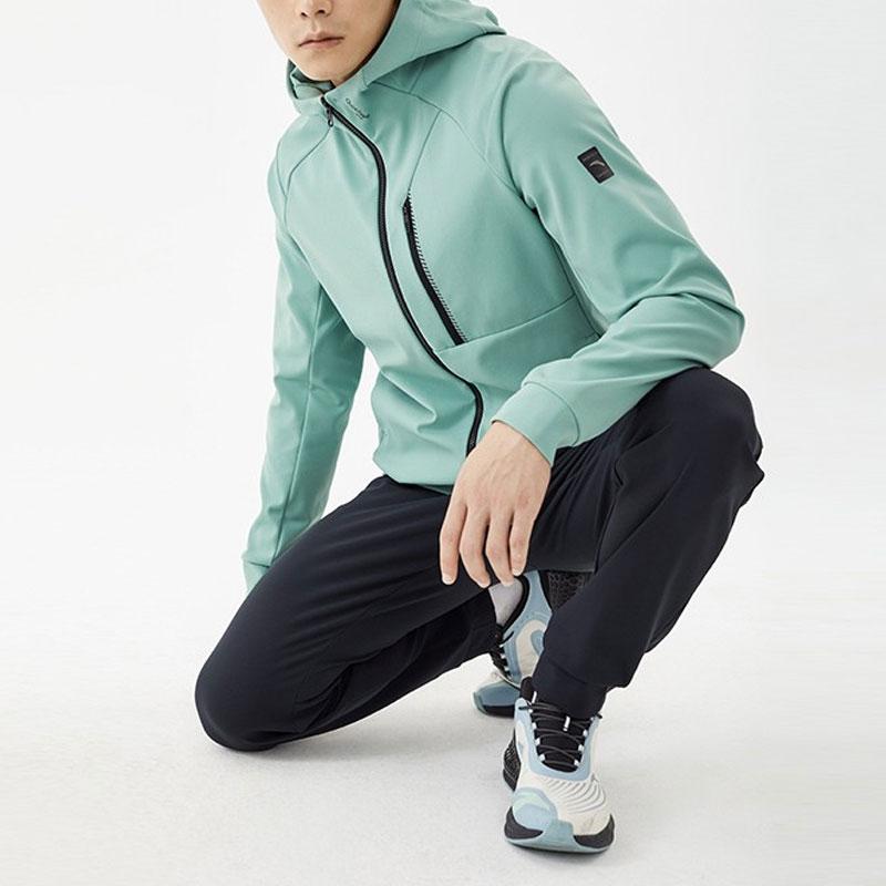 Anta Plain Loose Fit Hooded Jacket Men Jackets 152137705-1