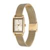 Authorized Dealer Olivia Burton Watch ob24000016 Townhouse 21mm Rectangle White Gold Mesh [OLIVIA BURTON] Women's &