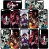 Handyhülle für Samsung Galaxy S25 S24 S23 iPhone 16 15 Xiaomi Redmi Note 14 13 12 16E X Pro Max OPPO Moto Huawei Kokushibo Tanjirou Demon Slayer Hülle