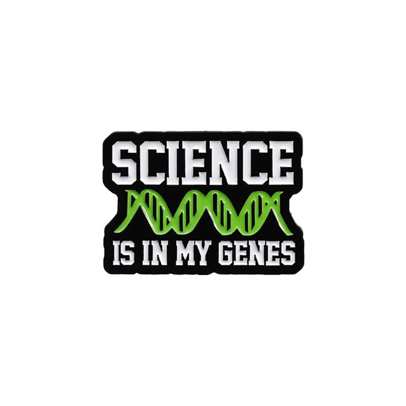 Science Chemist SeriesEnamel Pins Custom Beaker Microscope Brooches Decorative Backpack Clothes Lapel Badge Jewelry Gifts Pins