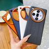 Case For OPPO Find X7 Ultra X7 Lychee Fabric Texture Matte Hard Shell Luxury Full Body Protective Phone Cover Case