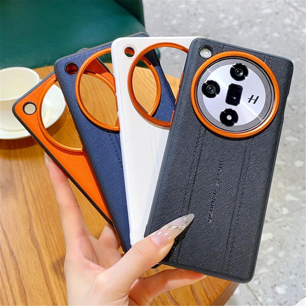 Case For OPPO Find X7 Ultra X7 Lychee Fabric Texture Matte Hard Shell Luxury Full Body Protective Phone Cover Case