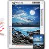 Full 5D Diy Diamond Painting Moon Art 5D Diamond Painting
