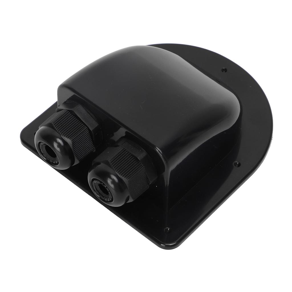 Solární kabelová průchodka Plastová Vodotěsná Dvojitá kabelová průchodka Vstupní kabelová průchodka Kryt Montáž pro