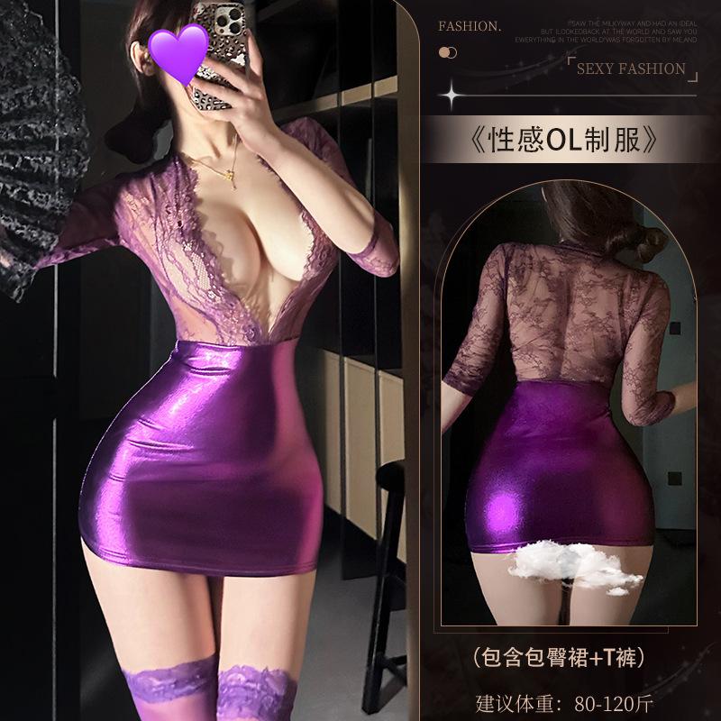 Erotic Lingerie Female Sexy Pure Desire Secretary Free Uniform Seduction Deep V Hot Passion