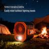 Compact Waist-Hanging High-Speed Portable Fan for Outdoor Cooling and Heat Relief