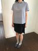 Pibeuseupibeuseu Tiered Panel Skirt / Navy