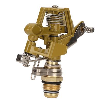 G1/2 Male Thread Watering Sprinkler Head 360 Degree Automatic Rotation 15m Range for Lawn Patio