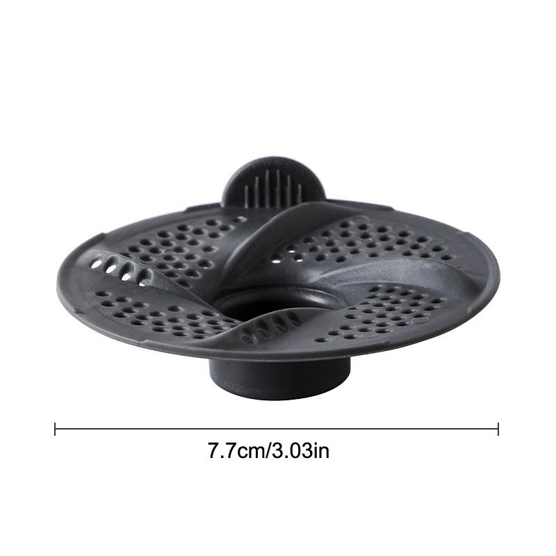 3 PCS Bathtub Drain Hair Catcher Tub Hair Catcher Drain Protector Strainer Shower Hair Drain Catcher Strainer