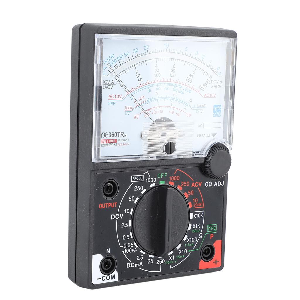 YX 360TRn Pointer Type Multimeter High Accuracy Industry Analog Multimeter for Electrical Repair