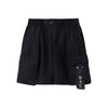 Li Ning X Jackie Chan Collaboration Kung Fu Series Patchwork Loose Sports Shorts Men Shorts Black AKSR221-1