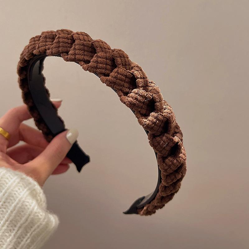 

Headband Mlange Stylish For Women Handmade With Highquality Fabric Twist Design Fall 2023 Collection Korean Style Accessor Hair StyleB