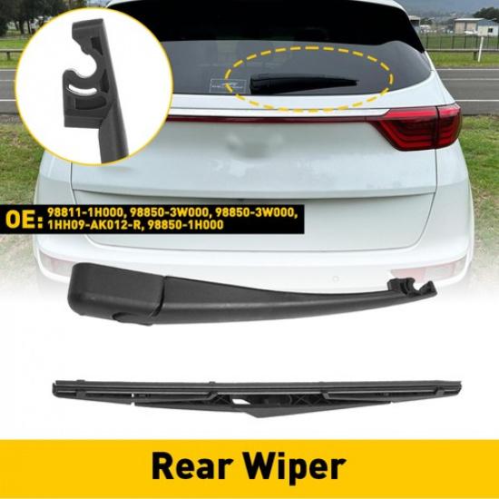 

Fit Tucson Hyundai 2010-2016 Kia Sportage Car Rear Windshield Arm Blade Wiper &
