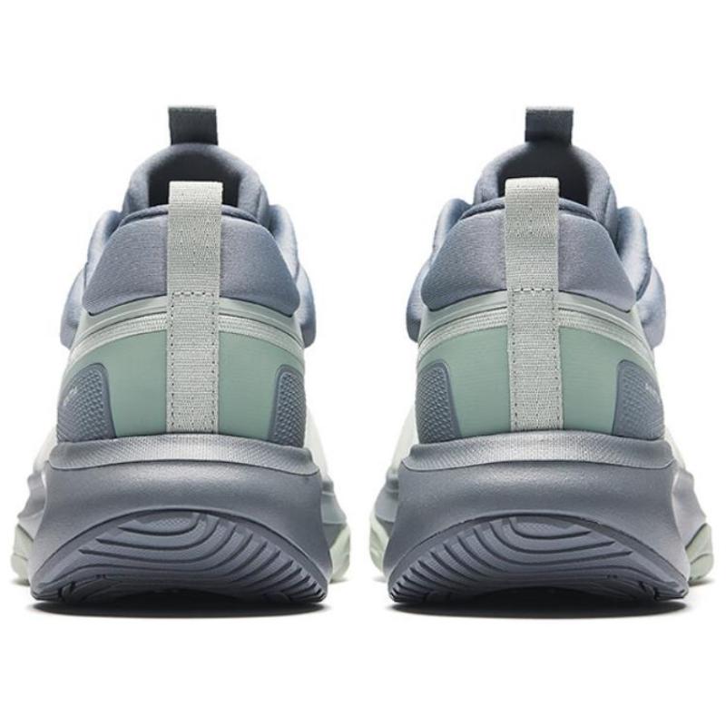 Anta Ling Curved Cushioning Low top Training Shoes Men's Green Gray Sneakers