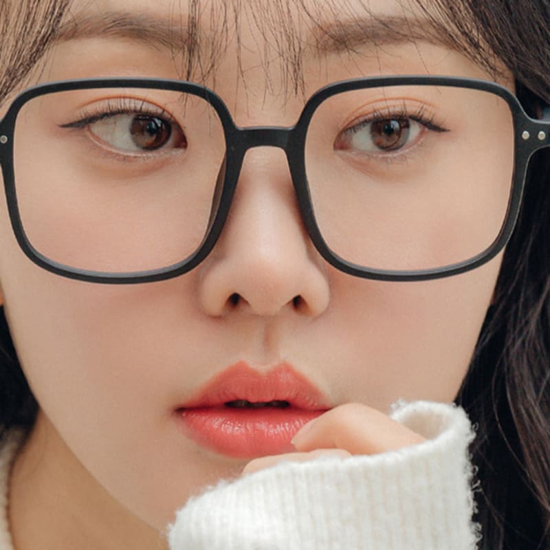 

134MM Big Size Square Blue Light Black S000771 FREE