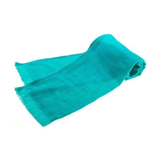 Imabari Certified Brand Imabari Kitaoru Scarf-Type High-Performance Towel for Hiking, Travel, and Outdoor Activities - Turquoise, Deodorizing,
