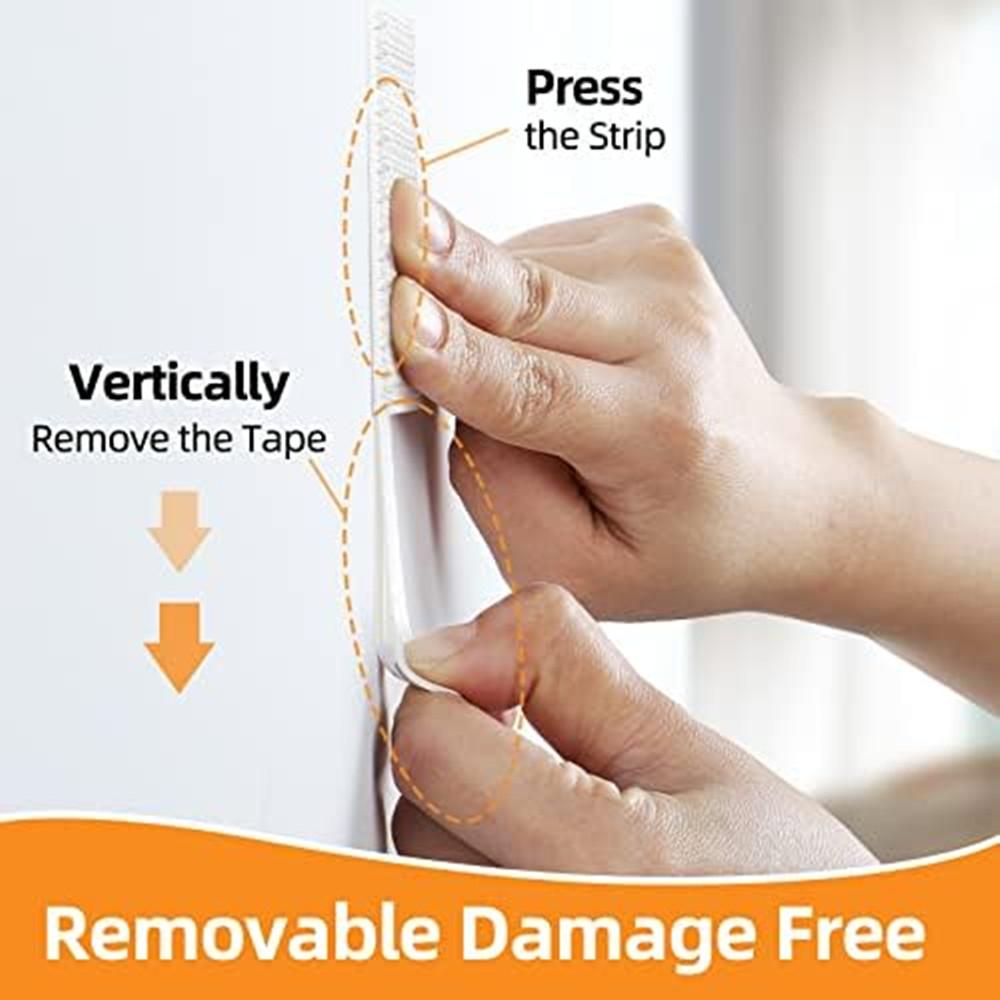 Diy Maigics Frame Stick Double Sided Tape Free Traceless Adhesive Stick Hooks For Home Picture Photo Display Wall Decorations