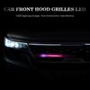 ABS Car Front Hood Grille LED Light For Ford Focus Mk2 Mk3 Fiesta Tuning Accessories Mk7 Ranger Mondeo Mk4 S-MAX Kuga Mustang