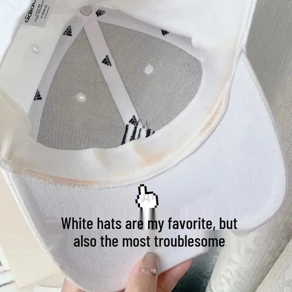 Disposable Sweat-Absorbing Hat Brim Stickers - Anti-Dirt, Shrinkable Sweatbands