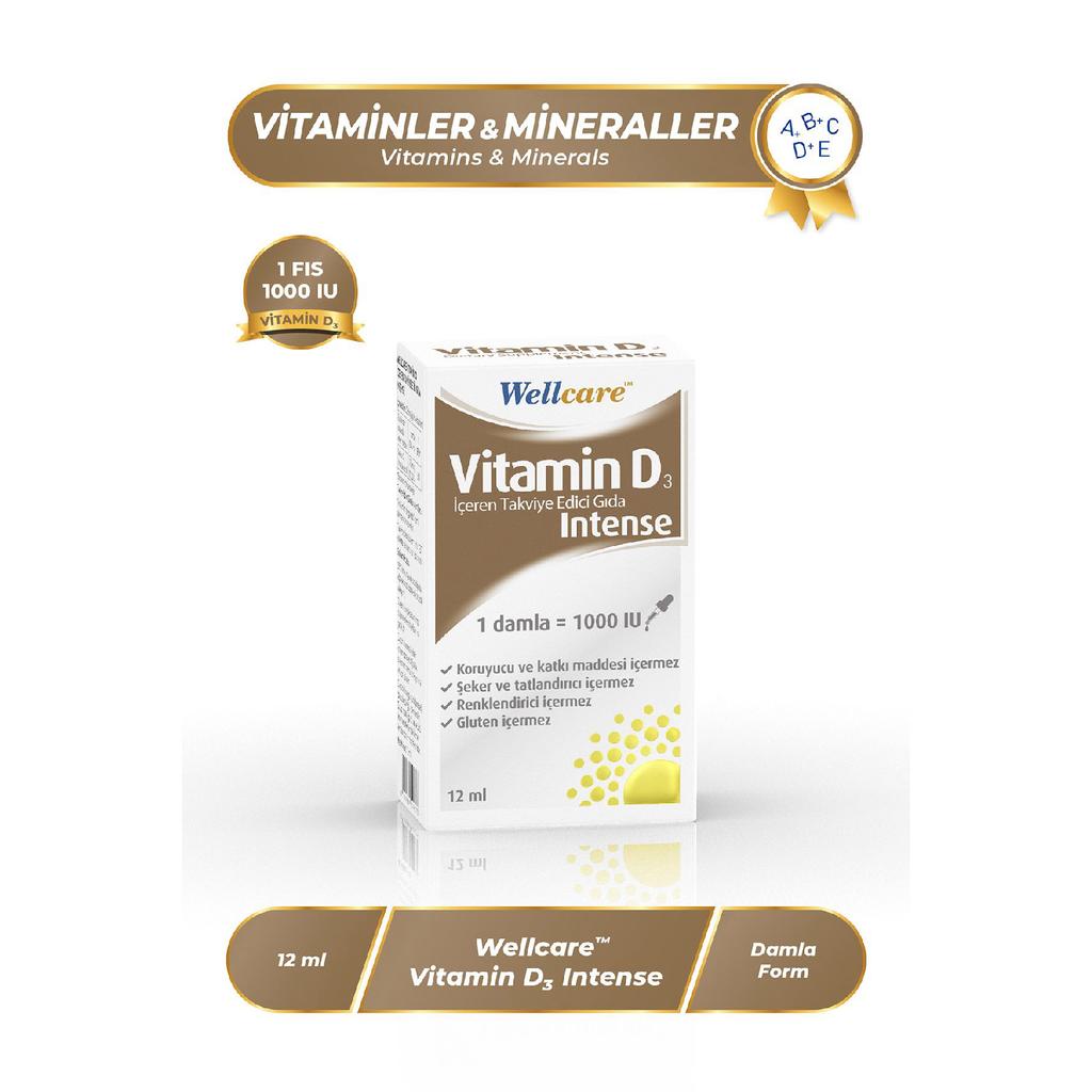 Vitamin D3 Intensive 1000 Iu 12 Ml Drop