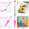 Ohuhu Marker Pen Brush Type 48 Colors Beginner BrushBold Illustration Marker Triangular Axis Blender Pen Included Alcohol Marker A Set