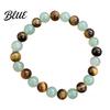 Elegant Simple Bracelet Natural Stone Beaded Bracelets Semi-Precious Gemstones Wear-resistant