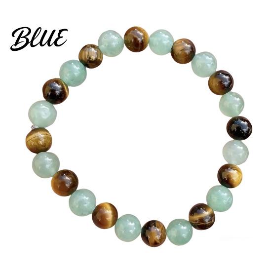 Elegant Simple Bracelet Natural Stone Beaded Bracelets Semi-Precious Gemstones Wear-resistant