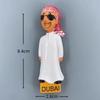 Dubai Refrigerator Stickers The United Arab Emirates Travel Souvenirs Burj Al Arab Burj Khalifa Tower Fridge Magnets Gifts
