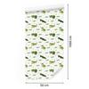 Crocodile Wallpaper White, Lime and Green for Living Room and Bedroom 50x1000