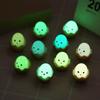 1Pc Luminous Mini Chicken Moss Micro Landscape Miniature Chicken Statue Fairy Garden Accessories Home Decor