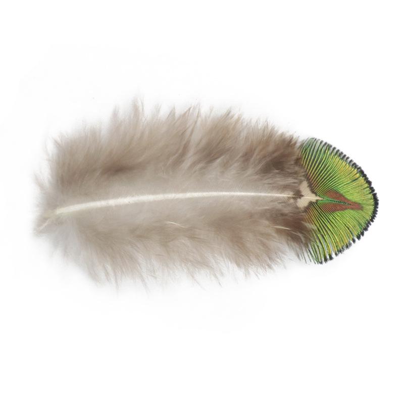 Natural Peacock Hair, Peacock Back Hair, Peacock Gold Pieces, Feather Diy Material Peacock Hair