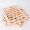 Solid wood spool rack, cable storage rack, household hand-woven thread drawing tool, winding sewing machine thread rack