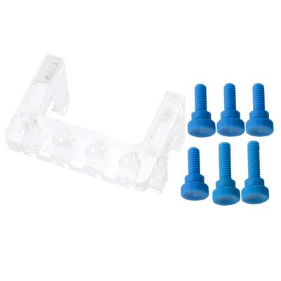 Acrylic Aquarium Soft Tube Fixture Holder for Holding Dosing Pump Soft Hose