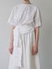 Maensyeonhem Open-Back Twisted Blouse_White