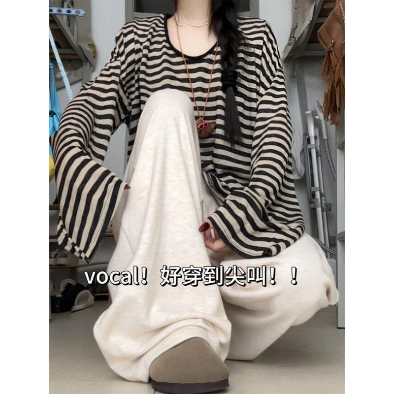 White Wide-leg Pants Women's New Spring and Autumn Pendant Feeling High Waist Casual Glutinous Rice Pants Lazy Soft Waxy Loose Trousers