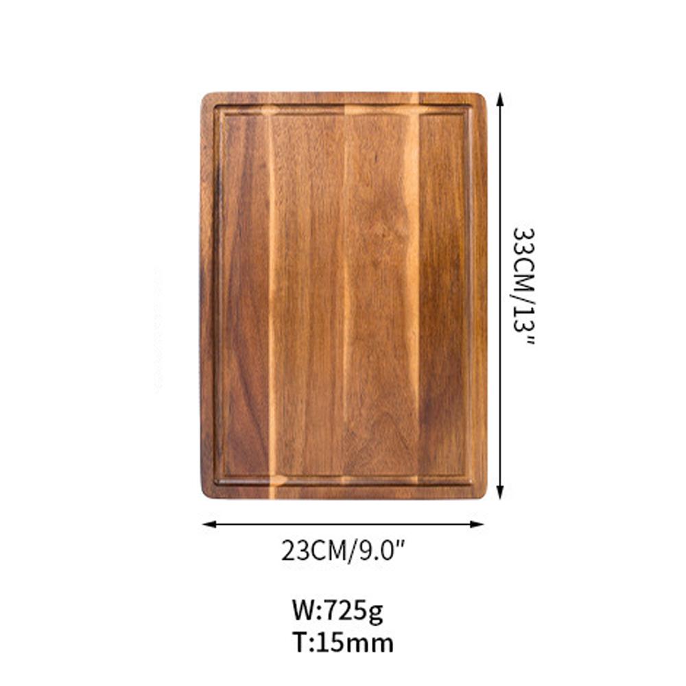 Acacia Wood Cutting Board Thickened Chopping Board Home Large Size  for Cutting Meat, Vegetables, Fruit and Cheese Kitchen tools