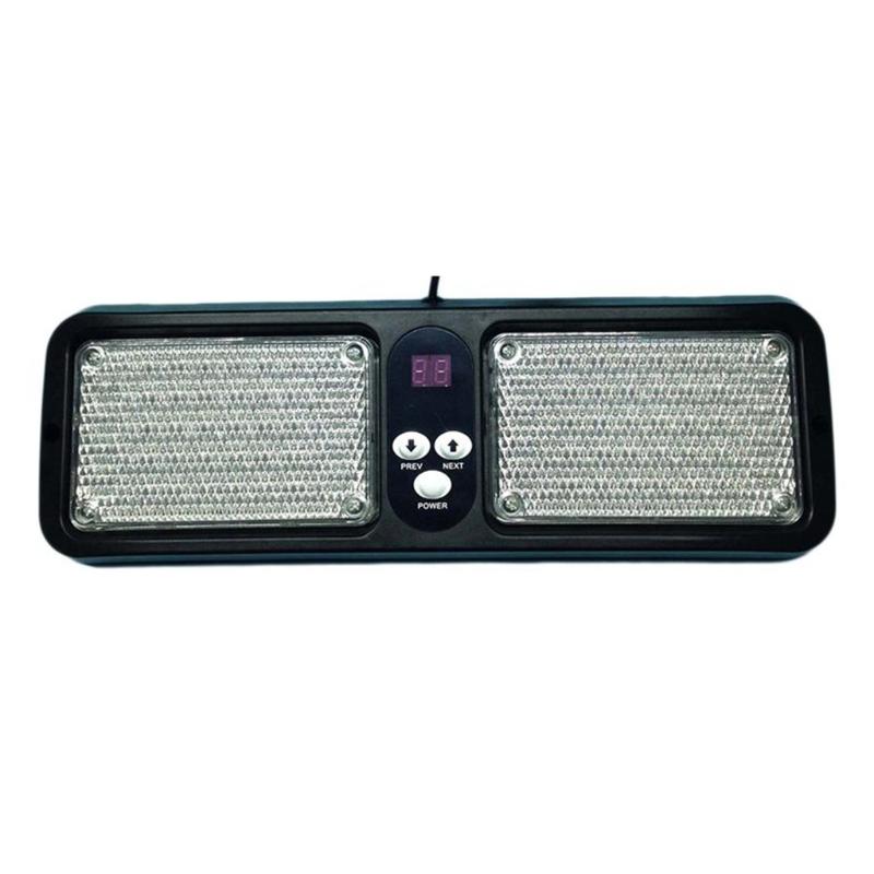 Emergency Strobe Lamps LED Flashing Lights for Truck Car Vehicle Waterproof Warning light Universal Sun Visor 12 Modes