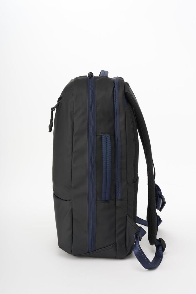 Samsonite Red Z-ZIP Backpack, Medium, Business Bag, Fits 15-inch Laptop, PVC Coating, BlackNavy, for Men and Women