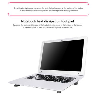 4Pcs Laptop Stand Suction Cup Heightening Cooling Pad Suitable For Gaming Business Office Multi-Function Radiator