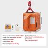 440LBS-2200LBS  Electric Hoist Winch Household Portable Power Winch Crane with Wireless/Wired Control Electric Crane