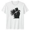 RoUnisextic Couple Silhouette Unisex Graphic Tee Unisexs Unisexs TShirt