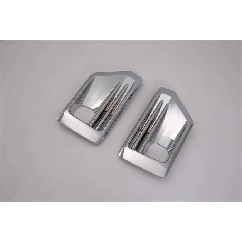For Toyota RAV4 TRD Adventure     ABS Carbon Fiber Front Foglight Lamp Frame Cover Trims Sticker Car Accessories