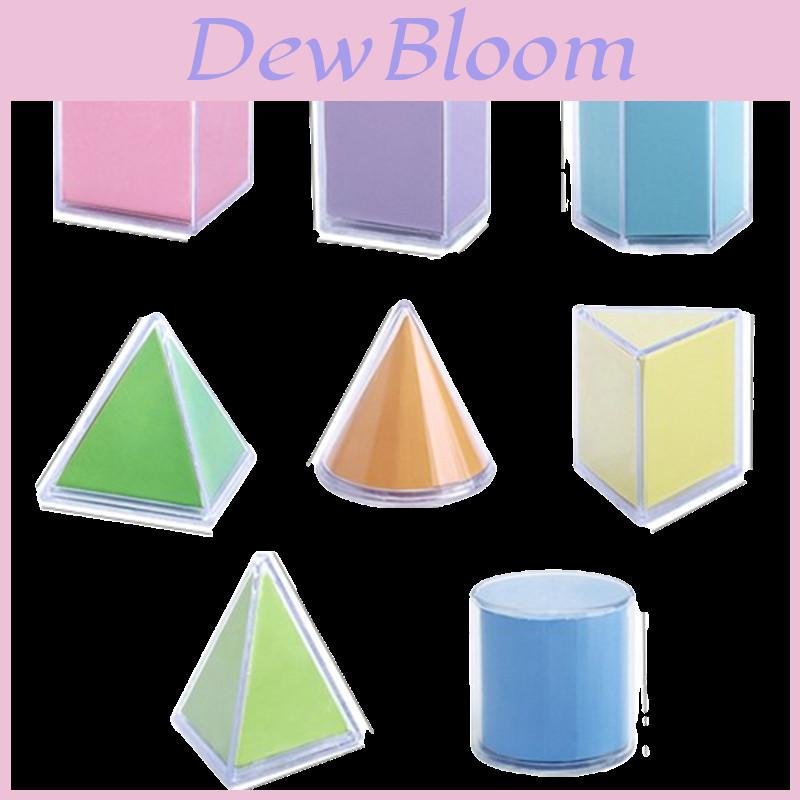 3d Geometry Math Model Kit For Middle School Cube And Rectangular Prism Unfolded Diagrams