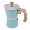 Moka Pot 300ml Easy Operation Preserves Flavors Classic Italian Mocha Pot for 6 Cups Blue