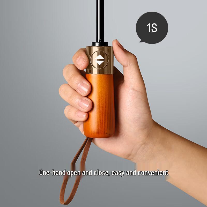 Water Secret Automatic Windproof Folding Umbrella