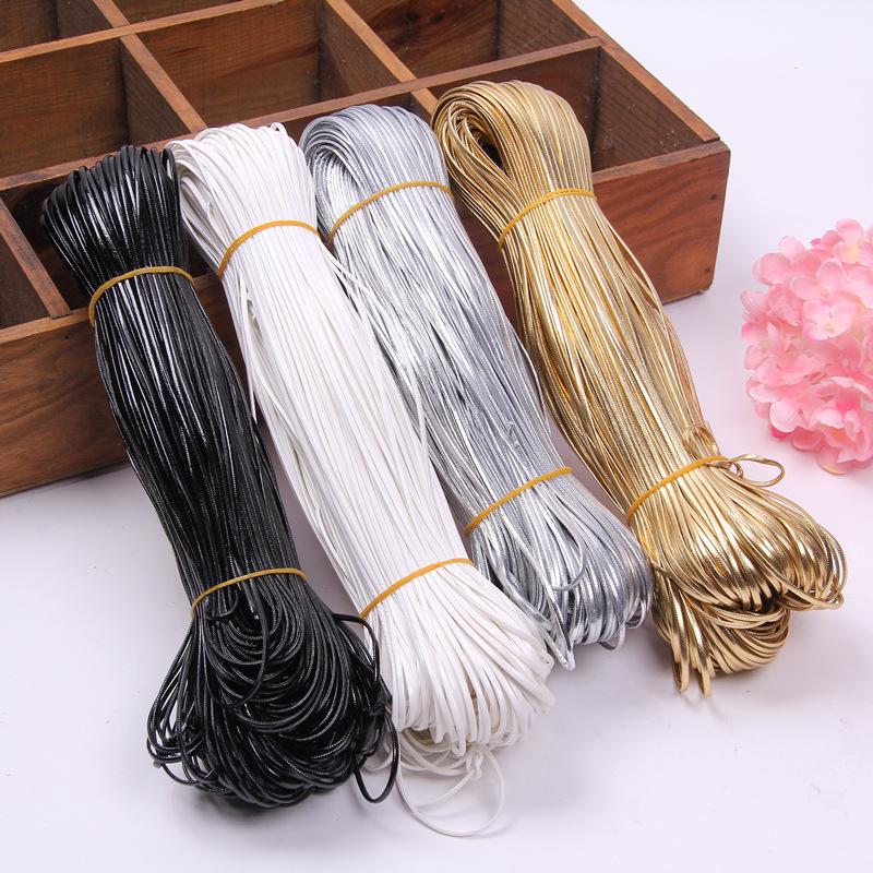 4-Fold Crimp Beads: 2/3/4mm Threading Chain & Faux Leather Cord for DIY Projects