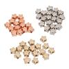 50pcs Small Hole Star Shaped Beads Plastic Star Spacer Beads Jewelry Making Beads  Anklet Craft