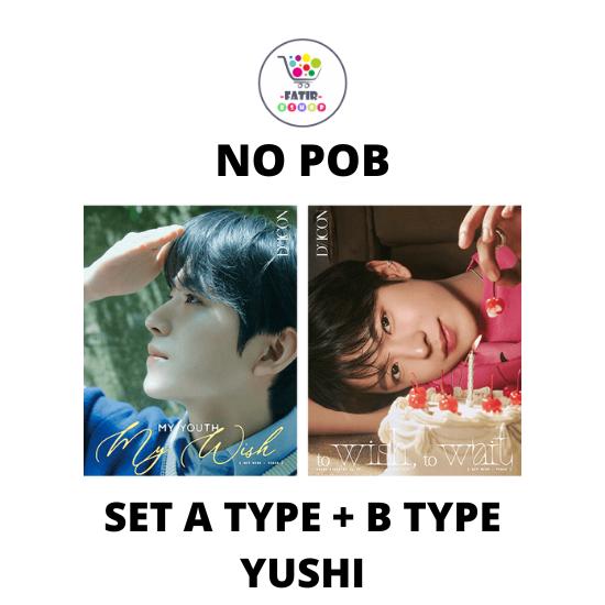 

Виберіть POB SET A TYPE B TYPE NCT WISH DICON Том N 29 NCT WISH МОЯ ЮНІСТЬ МОЄ БАЖАННЯ БАЖАТИ ЧЕКАТИ No POB YUSHI