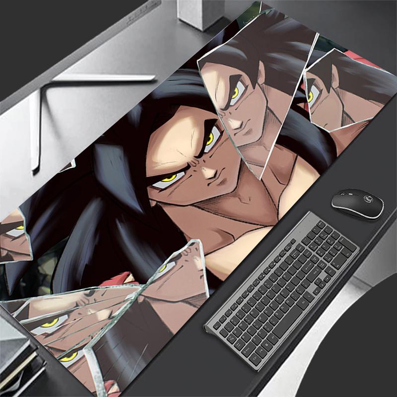 Gaming Mouse Pad Design Non-slip Rubber Sewn Edge Dragon Ball Extended Desk Mat HD Keyboard Pad Gamers And Office Work Mousepad